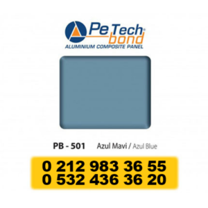 ALÜMİNYUM KOMPOZİT PANEL 0.30MM AZUL MAVİ