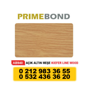 PRIMEBOND KOMPOZİT PANEL AÇIK ALTIN MEŞE