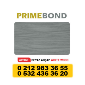 PRIMEBOND KOMPOZİT PANEL BEYAZ AHŞAP