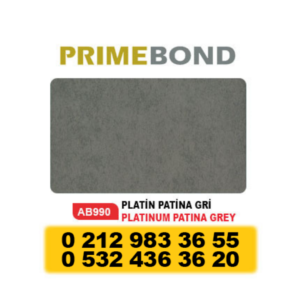 PRIMEBOND KOMPOZİT PANEL PLATİN PATİNE GRİ