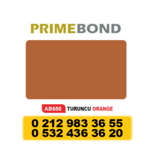 PRIMEBOND KOMPOZİT PANEL TURUNCU