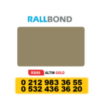 RALLBOND KOMPOZİT PANEL ALTIN