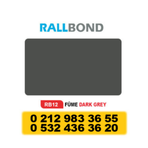 RALLBOND KOMPOZİT PANEL FÜME