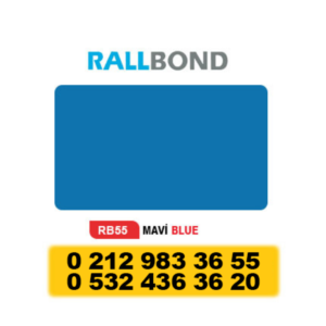 RALLBOND KOMPOZİT PANEL MAVİ