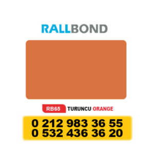 RALLBOND KOMPOZİT PANEL TURUNCU