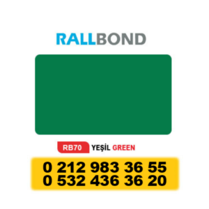 RALLBOND KOMPOZİT PANEL YEŞİL