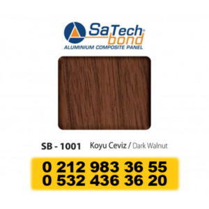 ALÜMİNYUM KOMPOZİT PANEL 0.40MM KOYU CEVİZ