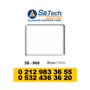 ALÜMİNYUM KOMPOZİT PANEL 0.40MM BEYAZ