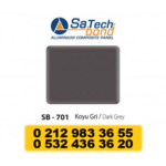 ALÜMİNYUM KOMPOZİT PANEL 0.40MM KOYU GRİ