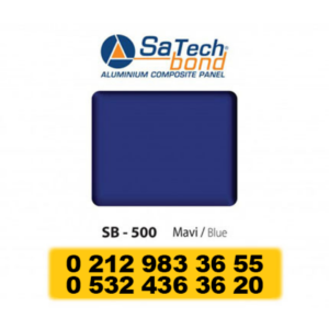 ALÜMİNYUM KOMPOZİT PANEL 0.40MM MAVİ