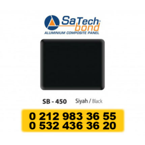 ALÜMİNYUM KOMPOZİT PANEL 0.40MM SİYAH