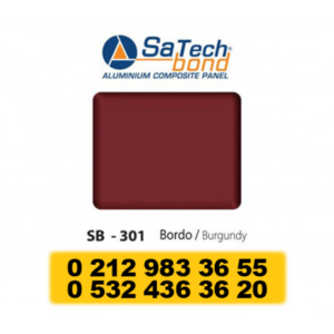 ALÜMİNYUM KOMPOZİT PANEL 0.40MM BORDO