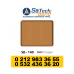 ALÜMİNYUM KOMPOZİT PANEL 0.40MM TURUNCU