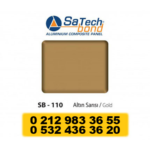 ALÜMİNYUM KOMPOZİT PANEL 0.40MM ALTIN SARISI