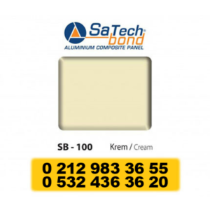 ALÜMİNYUM KOMPOZİT PANEL 0.40MM KREM